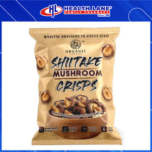 ORGANIC FIELDS SHIITAKE MUSHROOM CRISPS 50G